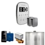 Mr Steam ButlerFlex Max Steam Shower Control Package with TempoFlex Control and Steamhead White / Brilliant Black