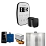 Mr Steam ButlerFlex Max Steam Shower Control Package with TempoFlex Control and Steamhead White / Matte Black