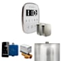 Mr Steam ButlerFlex Max Steam Shower Control Package with TempoFlex Control and Steamhead White / Polished Nickel