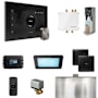 Mr Steam Bliss Package Steam Shower Control Package with Isteamx Control and Steamhead Black / Brilliant Black