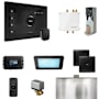 Mr Steam Bliss Steam Shower Control Package with iSteamX Control and Steamhead Black / Matte Black