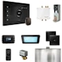 Mr Steam Bliss Steam Shower Control Package with iSteamX Control and Steamhead Black / Oil-Rubbed Bronze