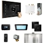 Mr Steam Bliss Package Steam Shower Control Package with Isteamx Control and Steamhead Black / Polished Gold