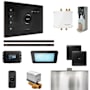 Mr Steam Bliss Max Steam Shower Control Package with iSteamX Control and Linear Steamhead Black / Oil-Rubbed Bronze
