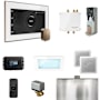 Mr Steam Bliss Package Steam Shower Control Package with Isteamx Control and Steamhead White / Nouveau Bronze
