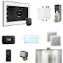 Mr Steam Bliss Steam Shower Control Package with iSteamX Control and Steamhead White / Oil-Rubbed Bronze