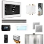 Mr Steam Bliss Max Steam Shower Control Package with iSteamX Control and Linear Steamhead White / Oil-Rubbed Bronze