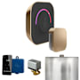 Mr Steam Butler Touch Package Steam Shower Control Package with Tempotouch Control and Steamhead Brushed Bronze