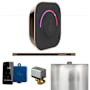Mr Steam Butler Touch Linear Package Steam Shower Control Package with Tempotouch Control and Linear Steamhead Nouveau Bronze