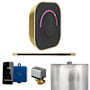 Mr Steam Butler Touch Linear Package Steam Shower Control Package with Tempotouch Control and Linear Steamhead Satin Brass