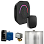 Mr Steam Butler Touch Package Steam Shower Control Package with Tempotouch Control and Steamhead Matte Black