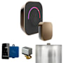 Mr Steam Butler Touch Package Steam Shower Control Package with Tempotouch Control and Steamhead Nouveau Bronze