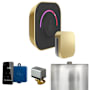 Mr Steam Butler Touch Package Steam Shower Control Package with Tempotouch Control and Steamhead Satin Brass