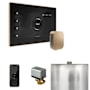 Mr Steam Xbutler Package Steam Shower Control Package with Isteamx Control and Steamhead Black / Brushed Bronze