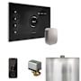 Mr Steam Xbutler Package Steam Shower Control Package with Isteamx Control and Steamhead Black / Brushed Nickel