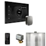 Mr Steam Xbutler Package Steam Shower Control Package with Isteamx Control and Steamhead Black / Satin Steel