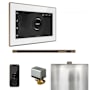 Mr Steam Xbutler Linear Package Steam Shower Control Package with Isteamx Control and Linear Steamhead White / Nouveau Bronze