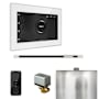Mr Steam Xbutler Linear Package Steam Shower Control Package with Isteamx Control and Linear Steamhead White / White
