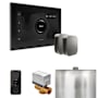 Mr Steam Xbutler Max Package Steam Shower Control Package with Isteamx Control and Steamhead Black / Satin Steel