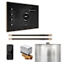 Mr Steam Xbutler Max Linear Package Steam Shower Control Package with Isteamx Control and Linear Steamhead Black / Brushed Bronze
