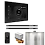 Mr Steam Xbutler Max Linear Package Steam Shower Control Package with Isteamx Control and Linear Steamhead Black / Brilliant Black