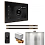 Mr Steam Xbutler Max Linear Package Steam Shower Control Package with Isteamx Control and Linear Steamhead Black / Nouveau Bronze