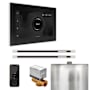 Mr Steam Xbutler Max Linear Package Steam Shower Control Package with Isteamx Control and Linear Steamhead Black / White