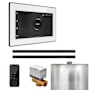 Mr Steam Xbutler Max Linear Package Steam Shower Control Package with Isteamx Control and Linear Steamhead White / Matte Black