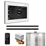 Mr Steam Xbutler Max Linear Package Steam Shower Control Package with Isteamx Control and Linear Steamhead White / Oil-Rubbed Bronze