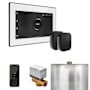 Mr Steam Xbutler Max Package Steam Shower Control Package with Isteamx Control and Steamhead White / Matte Black