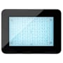 Mr Steam Therapy Chroma Light with 12.62 in. LED Clusters Black