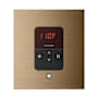 Mr Steam iTempo Square Steam Shower Control Brushed Bronze