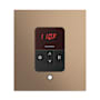 Mr Steam Itempo Square Steam Shower Control and Steamhead Nouveau Bronze