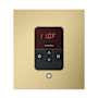 Mr Steam iTempo Square Steam Shower Control Satin Brass