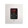 Mr Steam iTempo Square Steam Shower Control White