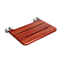 Mr Steam Ms Fold Up Wall Mounted Shower Bench Polished Nickel
