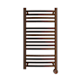 Mr Steam Broadway 20"W x 36"H 120 V Hardwired Stainless Steel Towel Warmer Brushed Bronze