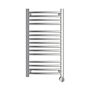 Mr Steam Broadway 20"W x 36"H 120 V Hardwired Stainless Steel Towel Warmer Brushed Nickel