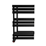 Mr Steam Tribeca 20"W x 34"H 120 V Hardwired Steel Towel Warmer Matte Black