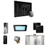 Mr Steam Xdream Package Steam Shower Control Package with Isteamx Control and Steamhead Black / Satin Steel
