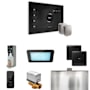 Mr Steam XDream Max Steam Shower Control Package with iSteamX Control and Steamhead Black / Brushed Nickel