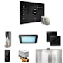 Mr Steam XDream Max Steam Shower Control Package with iSteamX Control and Steamhead Black / Polished Chrome