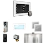 Mr Steam Xdream Package Steam Shower Control Package with Isteamx Control and Steamhead White / Brilliant Black