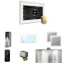 Mr Steam Xdream Package Steam Shower Control Package with Isteamx Control and Steamhead White / Polished Brass