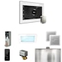 Mr Steam Xdream Package Steam Shower Control Package with Isteamx Control and Steamhead White / Polished Chrome