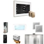 Mr Steam XDream Max Steam Shower Control Package with iSteamX Control and Steamhead White / Brushed Bronze