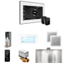Mr Steam XDream Max Steam Shower Control Package with iSteamX Control and Steamhead White / Matte Black