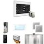 Mr Steam XDream Max Steam Shower Control Package with iSteamX Control and Steamhead White / Polished Chrome