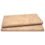 MSI Tuscany 24" x 12" Rectangle Pool Coping - Tumbled Visual - Sold by Carton (2 SF/Carton) Ivory
