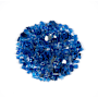 MSI 1/2" Reflective Fire Glass - 10 Pounds Saphire Blue